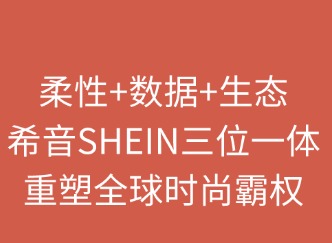 柔性×數(shù)據(jù)×生態(tài)：希音SHEIN重塑全球時尚霸權(quán)
